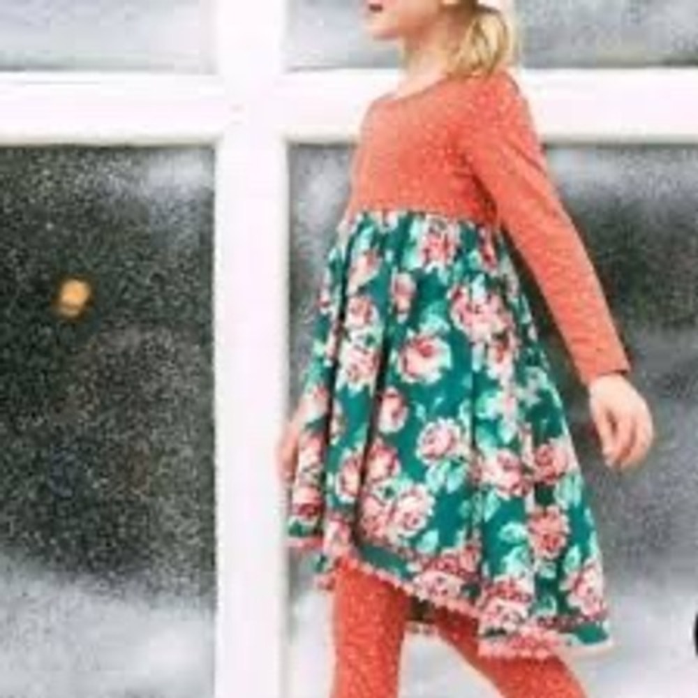 Wildflowers Pocket of Wonder Jubilee Hi-lo Ballet Dress Girls Sz 8 Matilda Jane